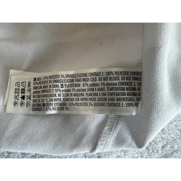 $82 English Factory Navy Blue White Combo Layered Shirt Sweater Top Preppy Sz-S - Picture 6 of 10